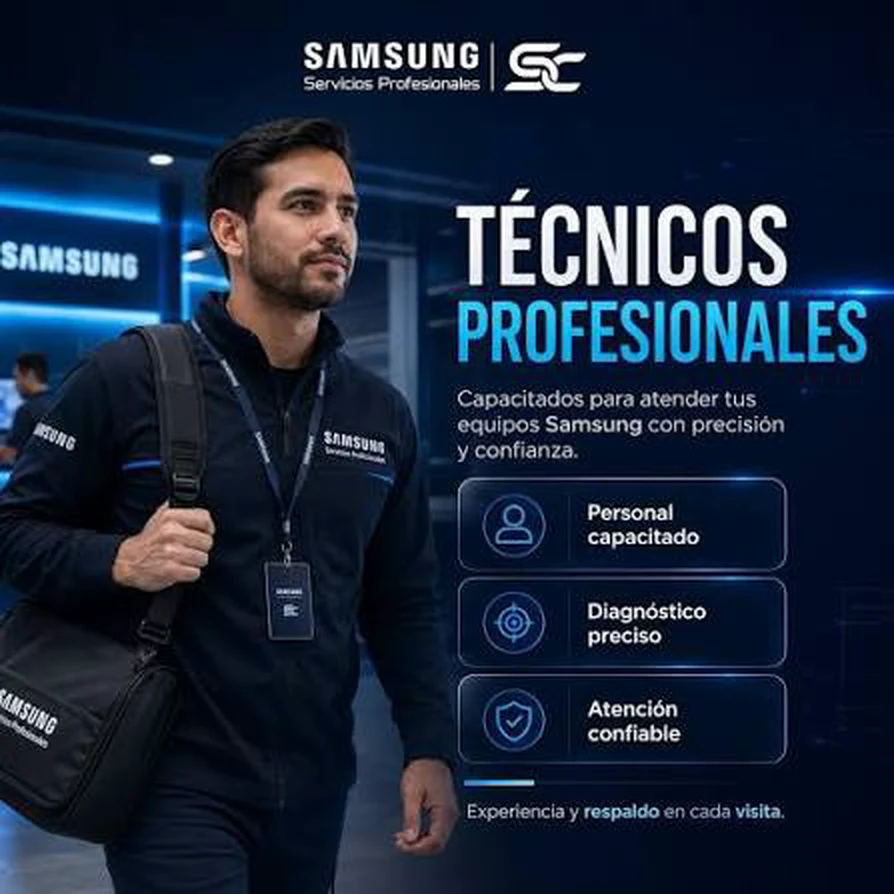 Técnicos profesionales Samsung