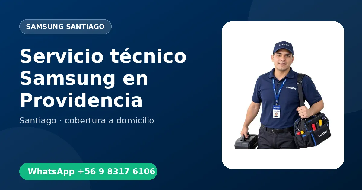 Mantenimiento Samsung en Providencia